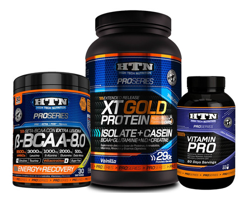 Xt Gold 1kg + Beta Bcaa + Vitamin Pro Htn