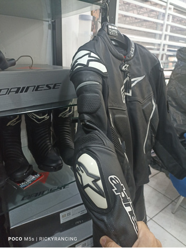 Macacão Alpinestars 52 Eur Duas Peças Prot Ombro Joelho Coto