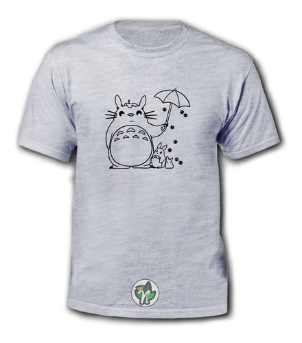 Polera, Pelicula, Vecino Totoro Con Paraguas / Natural King 