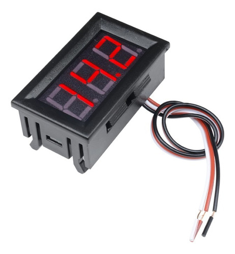 Mini Voltímetro Digital Led De 0-30v Dc