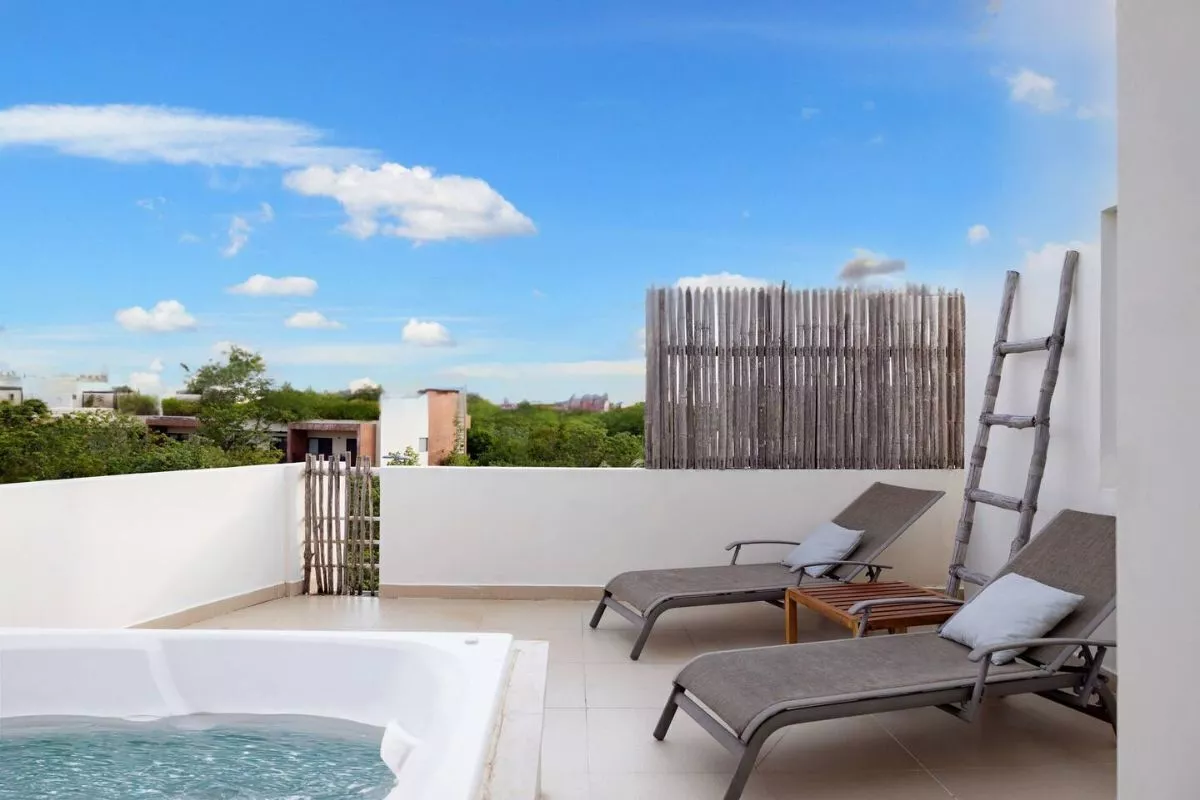 Furnished Penthouse Apartment For Rent In Aldea Zama, Tulum