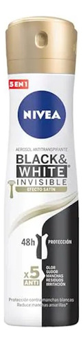 Pack 3 Desodorante Nivea Spray De 150ml Fragancia Black White