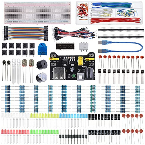 Kit De Diversión De Componentes Electrónicos De 37 Va...