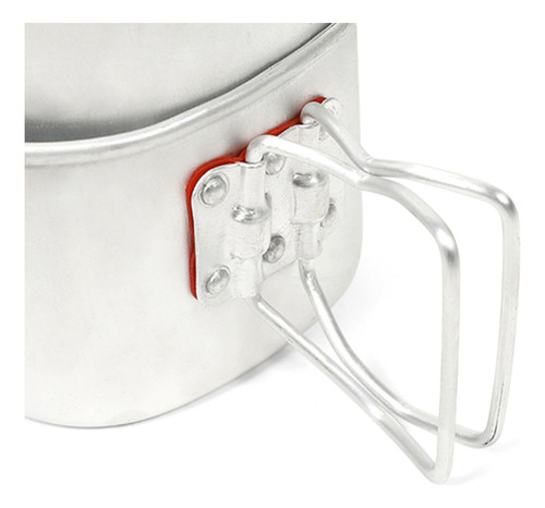 Cantimplora Portátil De Aluminio De 0,8 L/1 L/1,3 L Con Taza