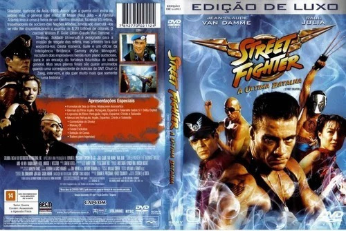 Street Fighter - A Última Batalha Dvd Original Lacrado