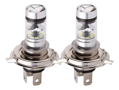 Dos Bombillas Led H4 De Alta Potencia 8000k Luz Antiniebla