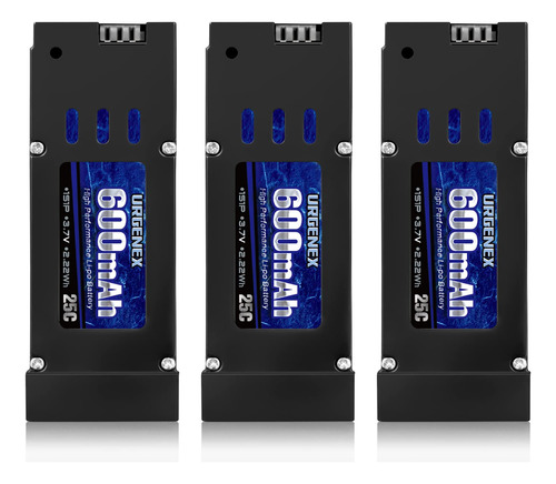 Urgenex E58 Lipo Bateria 3.7v 600mah Bateria De Litio Recarg