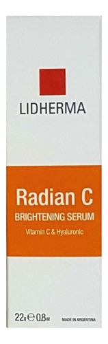 Lidherma Radian C Serum Momento de aplicación Día/Noche Tipo de piel Grasa/Mixta/Normal/Seca