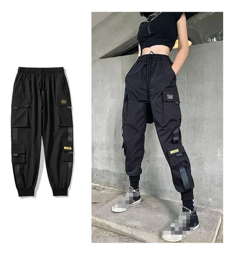 Pantalones Deportivos Sueltos De Hip Hop Para Mujer