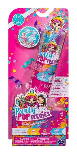 Party Pop Teenies - Un Tubo 1 Muñecas + 1 Mascota!