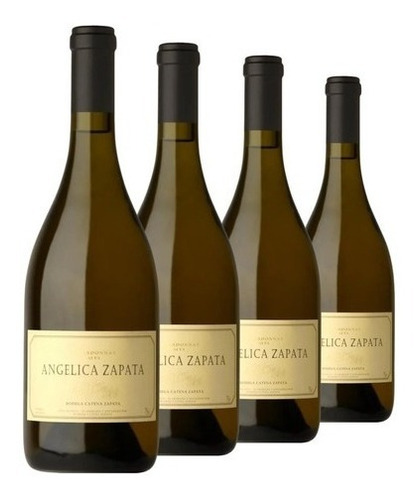 Angélica Zapata Chardonnay Alta, Caja X 4 Botellas
