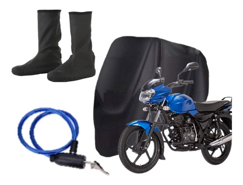 Pijama Carpa Moto Impermeable + Botas Látex Gratis Guaya