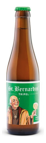Paquete Gift Set De Cervezas Belgas St. Bernardus Con Copa
