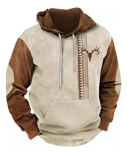 Sudadera Con Capucha Estampada En 3d De Talla Grande Hip Hop