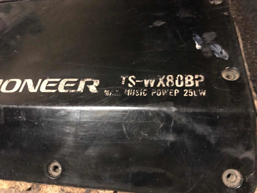 Imagen 3 de 12 de Bazooka Pioneer Tswx80 250 Watts 50watts Rms B Estado