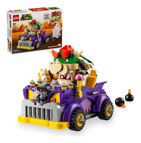 Lego® Super Mariotm Set Expansión Auto Monstruoso De Bowser 458 Bowser