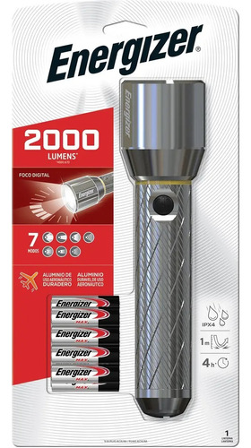 Linterna Vision Hd Ultra 9aa Energizer 2000 Lm Enpmzh91e