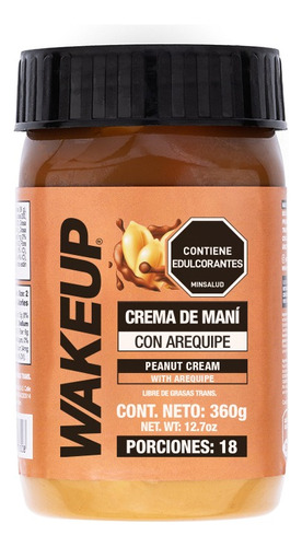 Crema De Maní Con Arequipe 360g - G