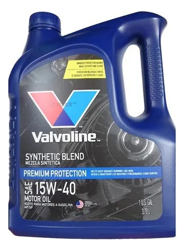 Aceite 15w40 Semi Sintetico Valvoline Galon 4 Litros