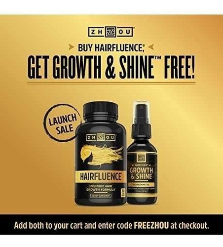 Hairfluence Formula De Crecimiento Capilar Para Cabellos Mas