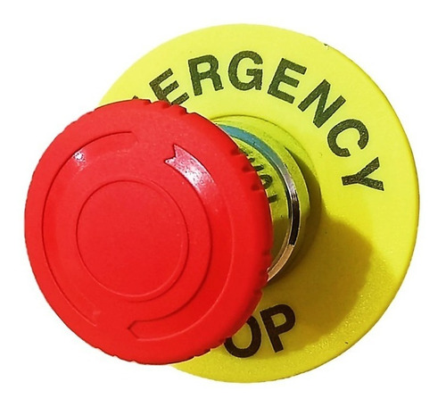 Boton Paro De Emergencia Giro Na Nc Y Anillo 22mm