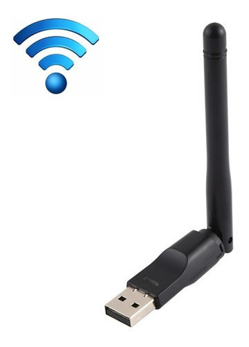 Adaptador Usb 2.0 Wifi Banda Inalambrica Antena 300mbps Win 