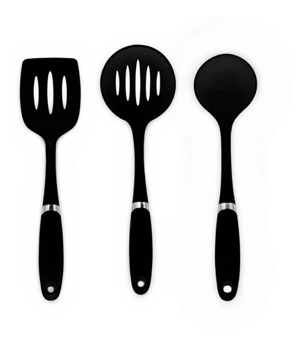 Set De Utensillos X3, Ideales Para Ollas Y Sartenes Teflon