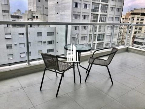 Imagem 2 de 10 de Apartamento Com 1 Dormitório Na Consolação - Lo4547