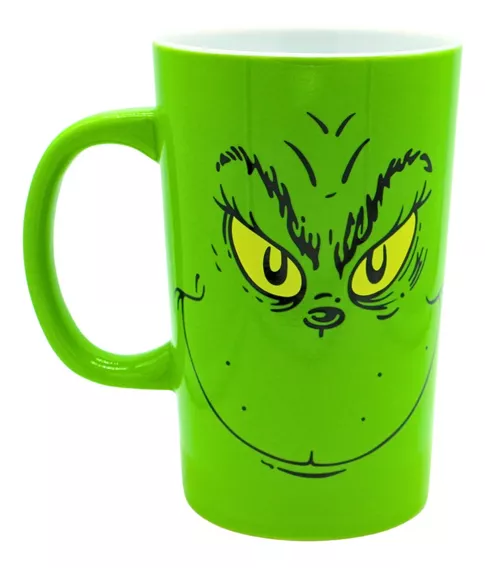 Taza Latte Grinch Verde Navidad