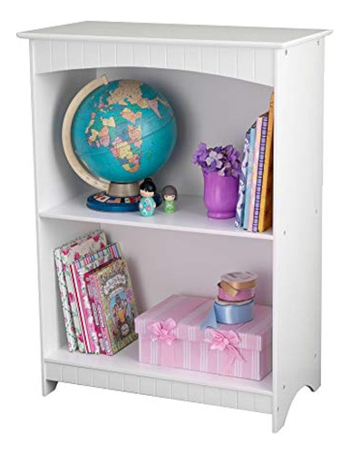 Librería De 2 Estantes Kidkraft Nantucket - Blanco