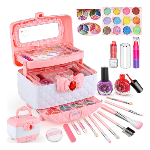 Kit De Maquillaje Infantil Para Niñas, - g a $11923