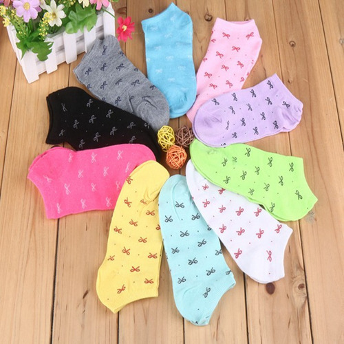 Cómodos Calcetines Tobilleros Para Mujer De 10 Pares