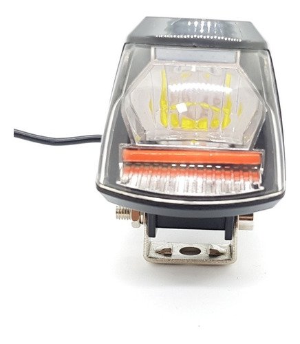 Par! Exploradoras Federal En Led Para Moto Con Usb Cargador.