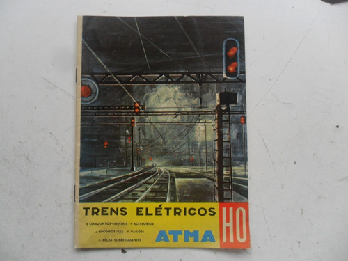 Folleto Tren Locomotora Atma Ho Catalogo No Lionel Antiguo