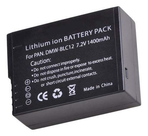 Dmw-blc12 Para Panasonic Lumix  Dmc-g5 G6 G7 G81 G85 Gh2 Gx8