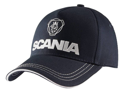 Boné Scania Preto - Bordado Scania