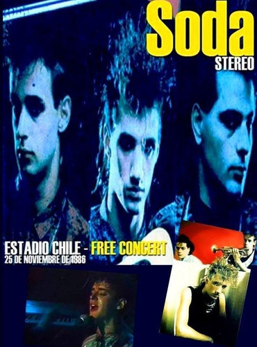 Soda Stereo: Free Concert Chile 1986 (dvd + Cd)