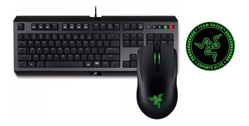 Kit Razer Teclado Español Cynosa + Mouse Abysus 3500dpi Usb