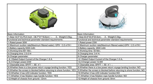 Aspiradora For Alberca Robot De Limpieza De Albercas