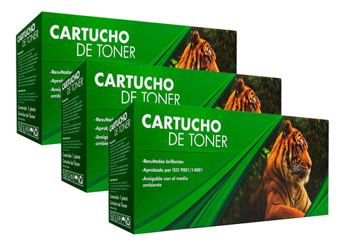 Kit 3 Toner Compatible Con 104s Mlt-d104s Ml-1660 Scx-3200 