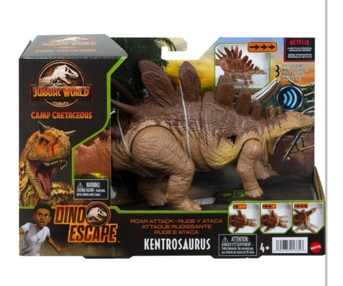 Jurasicc World Kentrosaurus Ruge Y Ataca Dino Escape