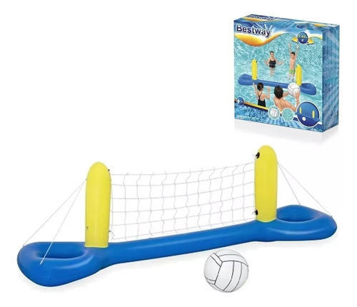 Set Red Voley Piscina Bestway Pelot Volley Voleybol Inflable