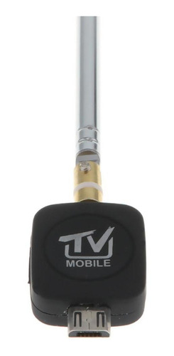 Imagen 4 de 8 de Receptor Digital Móvil De Sintonizador De Tv Negro