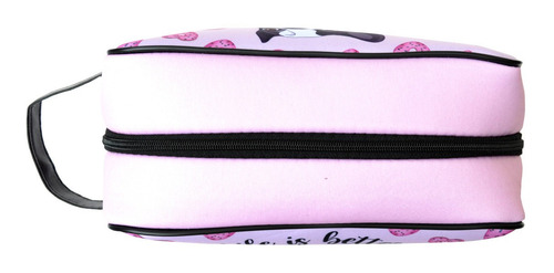 Imagen 5 de 5 de Neceser Organizador Cosmeticos Sweet Bulldog Frances