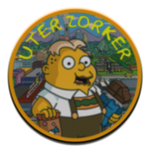 Parche Circular Simpsons Uter Zorker M01