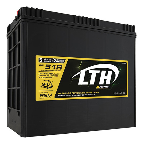 Batería Lth Agm Renault R5l 1975 - 1984 - L-51r-410