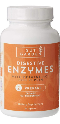 Enzimas Digestivas Gut Garden - Un - Unidad A $3837