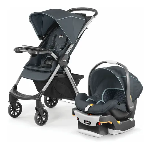 Carrinho de bebê de paseio travel system Chicco Mini Bravo Plus travel ...