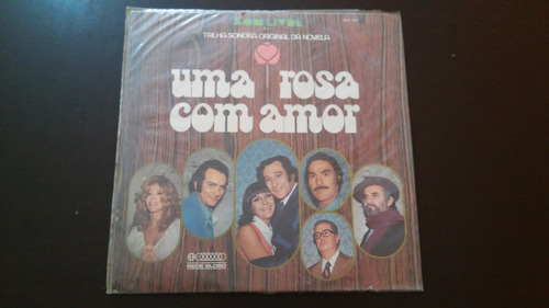 Lp Novela Uma Rosa Com Amor - Trilha Sonora Original.