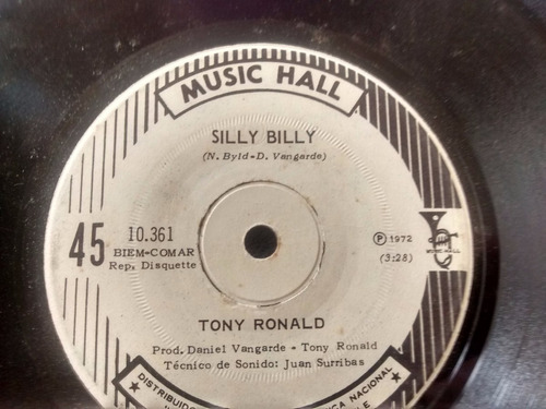 Vinilo Single De Tony Ronald Schwadaba Ding Ding ( F59